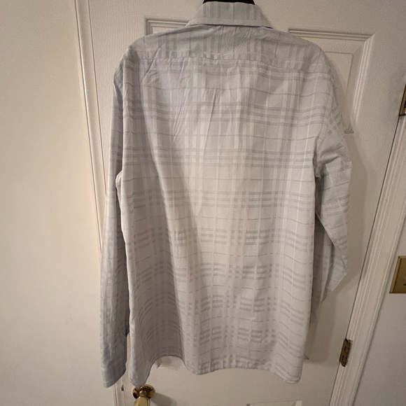 Burberry light grey shirt size 17.5/44 - Picture 5 of 7